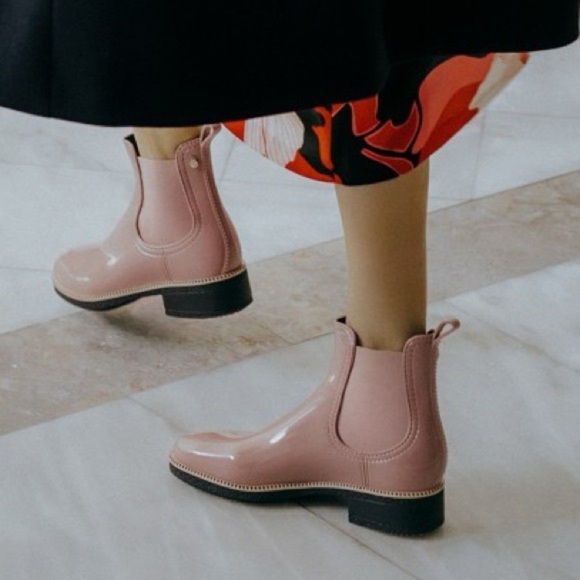 Lemon Jelly Shoes - Lemon Jelly Ava Rose Vegan Pink Ankle Boots. Size 7. New